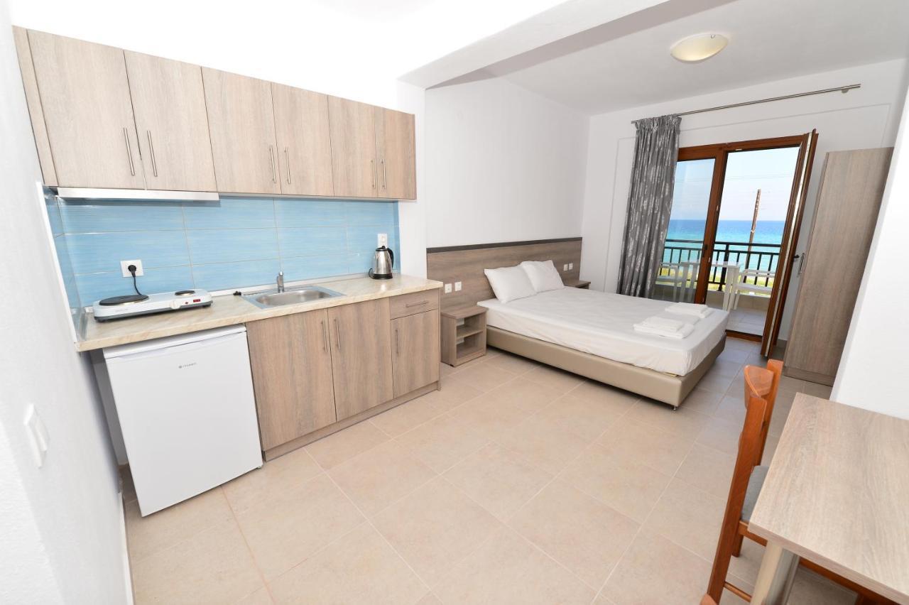 Skentos Apartments Sea View โปไลโครโน ภายนอก รูปภาพ
