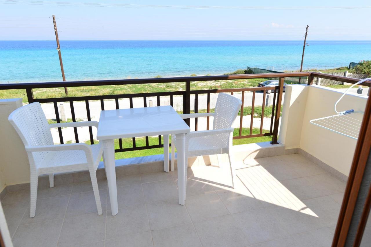 Skentos Apartments Sea View โปไลโครโน ภายนอก รูปภาพ