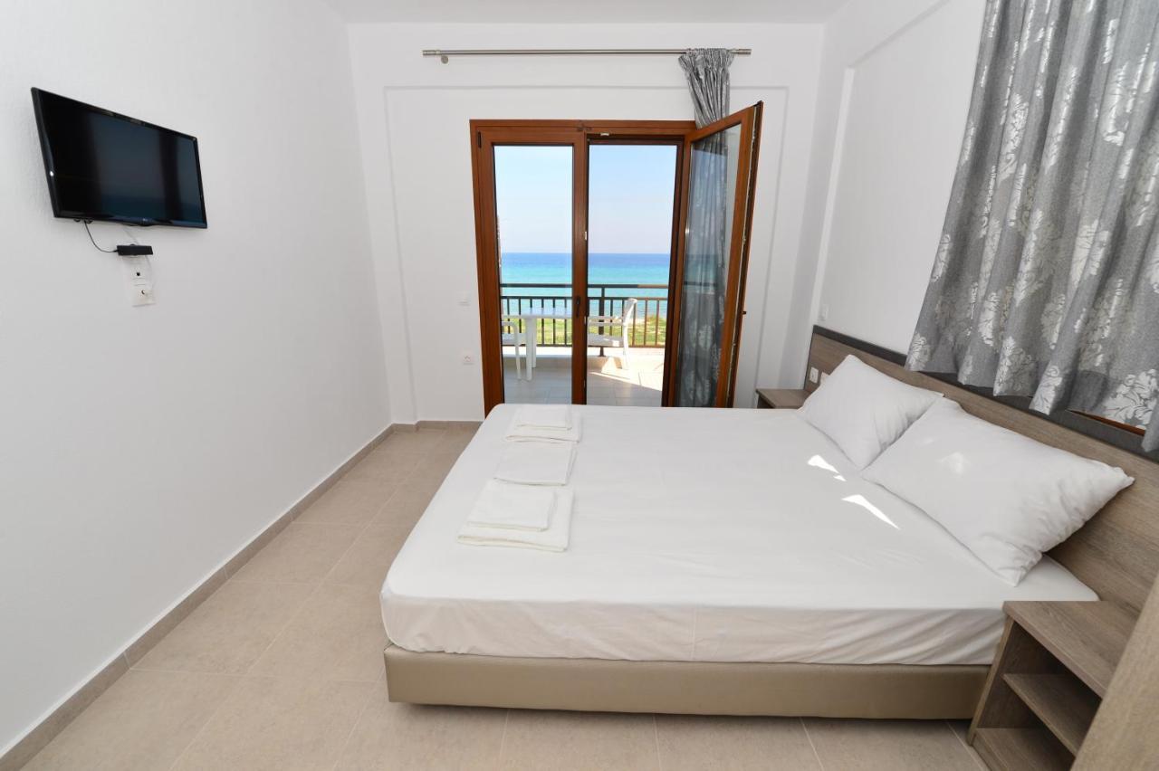 Skentos Apartments Sea View โปไลโครโน ภายนอก รูปภาพ